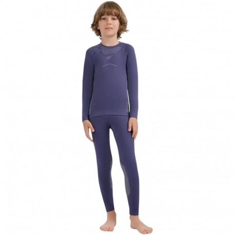 4F poiste õmblusteta pesu M248 4FJWAW25USEAM248 31S 128-134cm, tumesinine