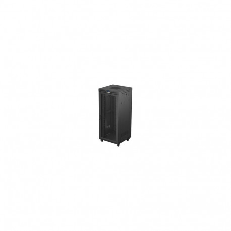 LANBERG rack cabinet 19 free-standing 37U 800x800 flat pack mesh door LCD black