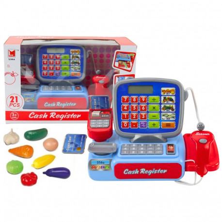 Kasa Sklepowa Czytnik Kalkulator Dźwięki