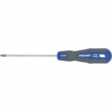 Wkrętak phillips nr0, l= 75mm profesj. "soft touch" proline