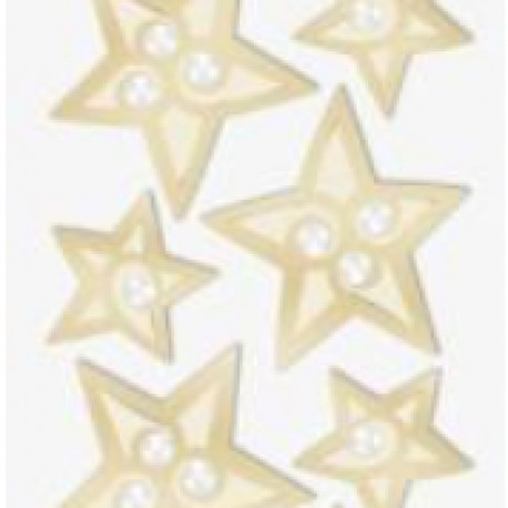 Kleebis Tähed kuld, Heyda