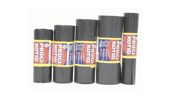 Prügikott  30l  must LD (55*65cm), 30 my, 25tk/rullis
