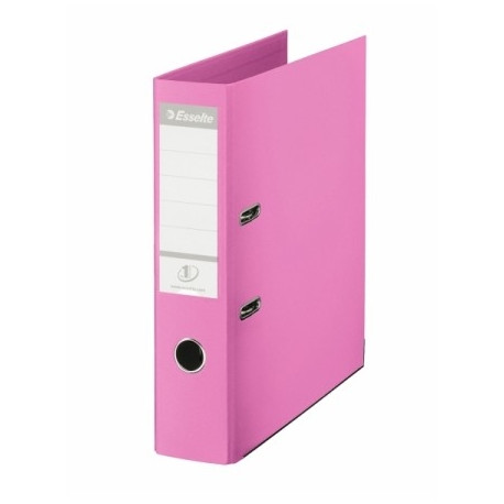 Registraator A4 75mm lillakasroosa Esselte No.1 Power PP Solea