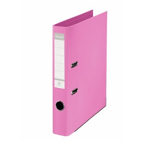 Registraator A4 50mm lillakasroosa Esselte No.1 Power PP Solea