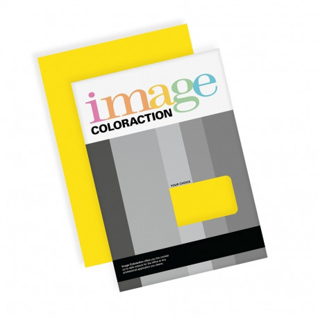 Koopiapaber A4 80g väävlikollane nr.51  50lehte pakis