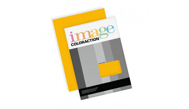 Koopiapaber A4 160g rapsikollane nr.56  50 lehte pakis