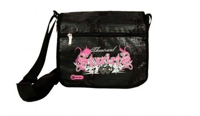 Õlakott Target Starlet, must/roosa