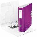 Registraator Leitz Active PP WOW A4/80mm metallik lilla