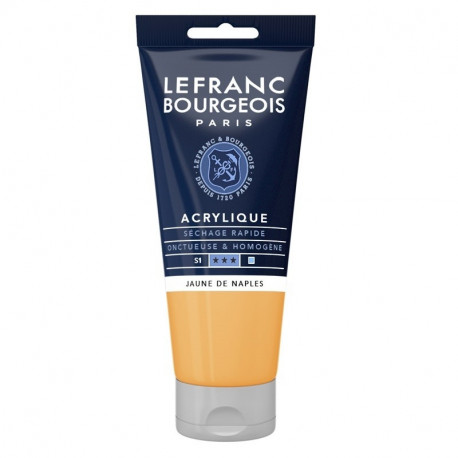 Akrüülvärv LB Fine 80ml 816 naples yellow hue