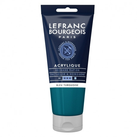 Akrüülvärv LB Fine 80ml 050 turquoise blue