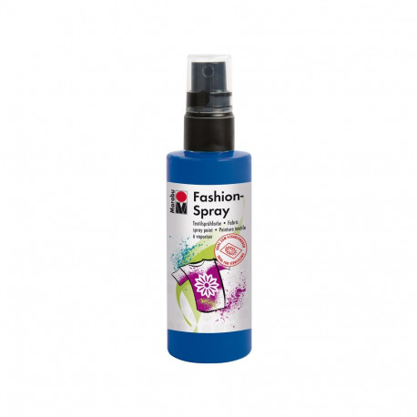 Tekstiilivärv Marabu Fashion Spray 100ml  258 marine blue -tumesinine