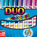 Viltpliiatsid Color Peps Duo 10tk.=20värvi, pestav, Maped