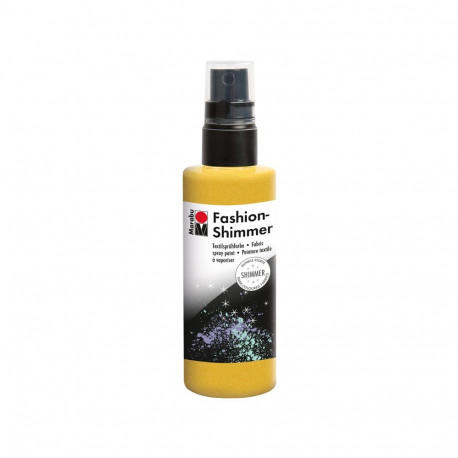 Tekstiilivärv Fashion Shimmer Spray 100ml 520 lemon- sidrun