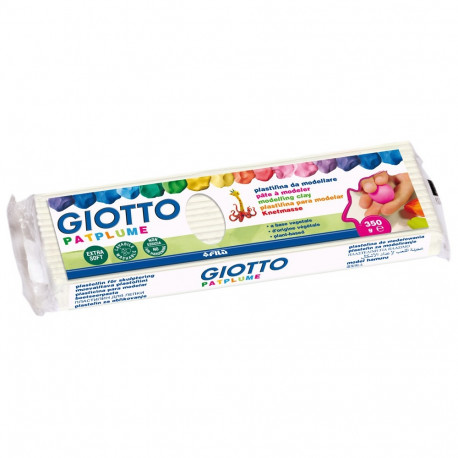 Plastiliin valge 350g patplume Giotto