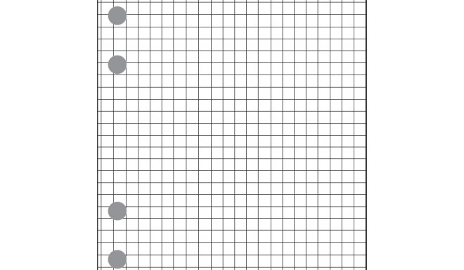 Ruudulised lehed - Time-master A6, 30 tk