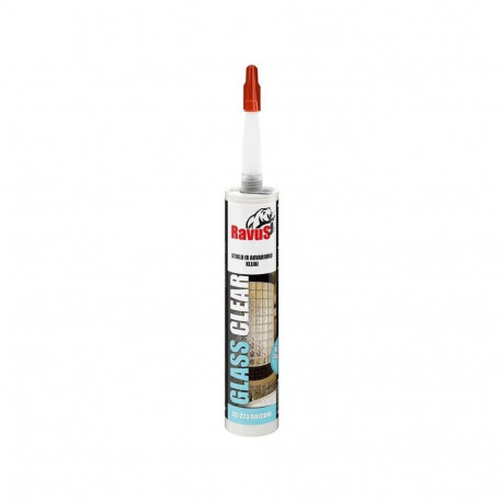 GLASS GLUE CLEAR RAVUS 300 ML