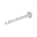 CURTAIN ROD BRACKET DOUBLE D19 M.WHITE