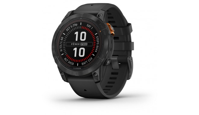 Garmin Fenix 7 Pro Solar (47mm) must/kiltkivihall