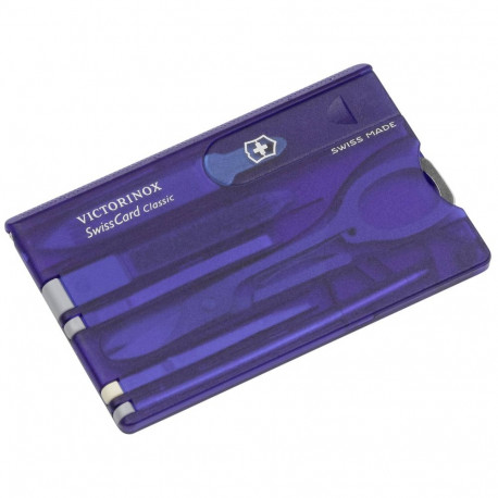 Victorinox SWISSCARD sinine läbipaistev
