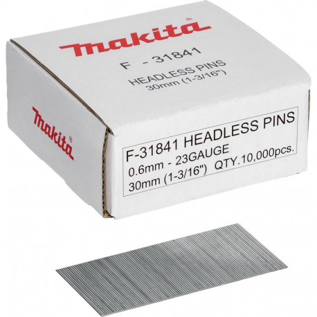 Makita naelad 0,6 x 30mm F-31841 10000 tk