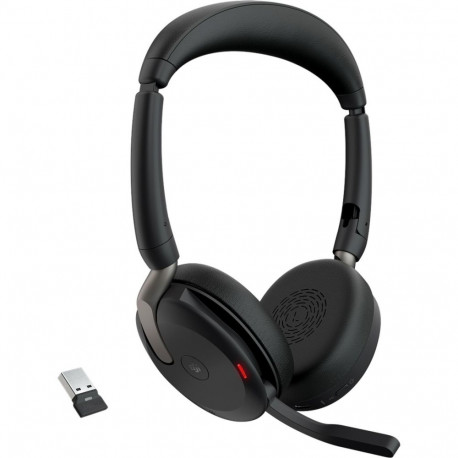 Evolve2 65 Flex Duo (schwarz, Stereo, Microsoft Teams, USB-A, Link380a)