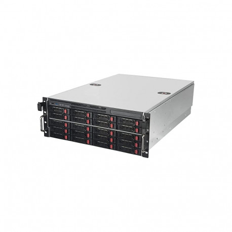 SST-RM43-320-RS, Rack (schwarz, 4 Höheneinheiten)