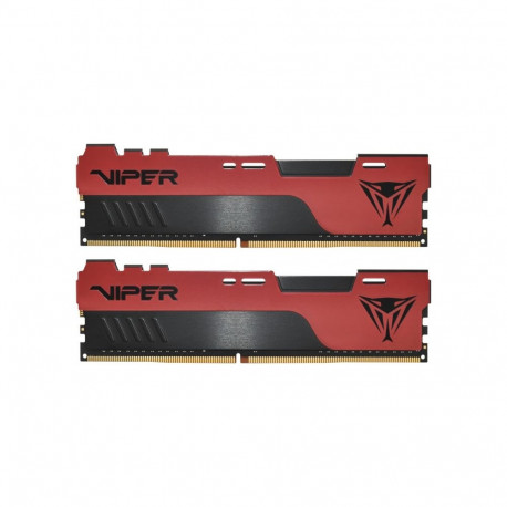 DIMM 32 GB DDR4-3200 (2x 16 GB) Dual-Kit (rot/schwarz, PVE2432G320C8K, Viper Elite II, INTEL XMP)
