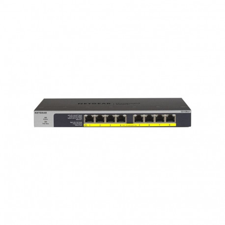 Netgear GS108LP PoE/GE/UNM/08 - 8x PoE+, PoE-Budget 60,5W