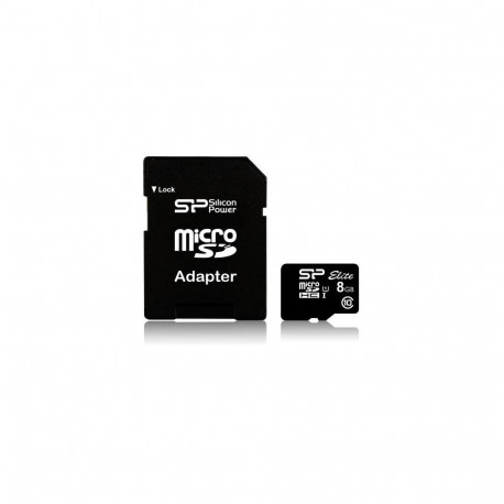 Silicon Power Elite 8GB microSDHC UHS-I Class 10