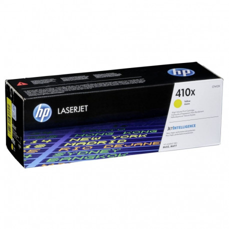 HP värvikassett 410X CF412X HC, kollane