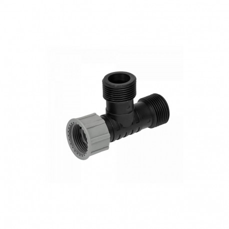 Svivel kollektori tee - väliskeere 1"/ väliskeere 1" / sisekeere 1"