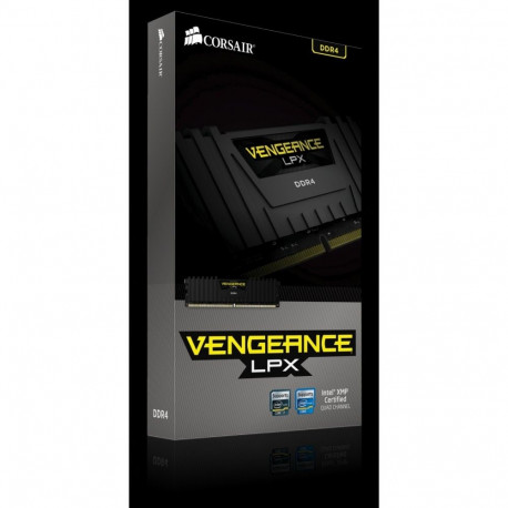 Memory DDR4 Vengeance LPX 8GB/2400 BLACK CL14-16-16-31 1.20V XMP2.0