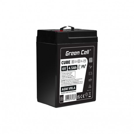 Battery AGM VRLA 6V 4,5Ah IP54