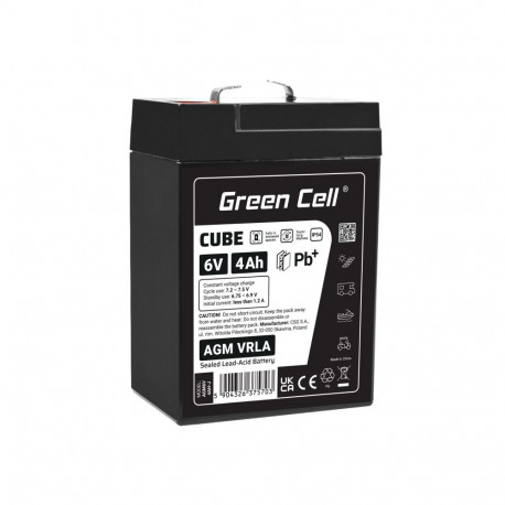 Battery AGM VRLA 6V 4Ah IP54