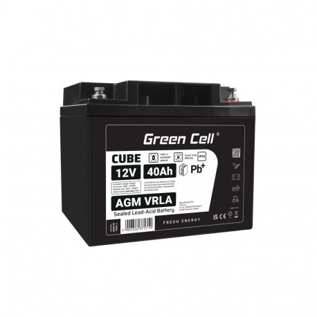 Aku AGM VRLA 12V 40Ah IP54