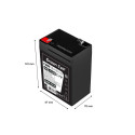 Battery AGM VRLA 6V 4,5Ah IP54