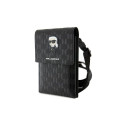 Karl Lagerfeld Bag KLWBSAKHPKK black Saffiano Monogram Ikonik