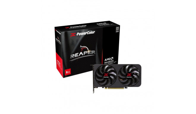 POWERCOLOR Reaper Radeon RX 9060 XT 8GB GDDR6 graafikakaart (RX9060XT 8G-A)