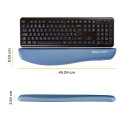 KEYBOARD ACC WRIST SUPPORT/PLUSHTOUCH 9287402 FELLOWES