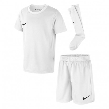 Komplet sportowy dla dzieci Nike DRY Park Kit Set biały CD2244 100 S