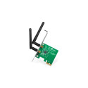 TP-LINK 300MBit/s WLAN-N PCI Express-Adapter Atheros-Chipsatz 2T2R 2.4GHz 802.11b/g/n 2 removeable a