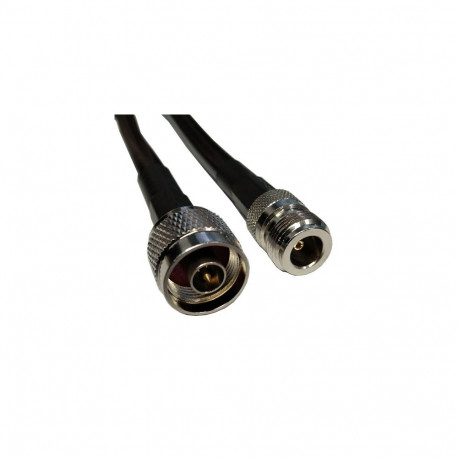 Cable LMR-400, 1m, N-male to N-female