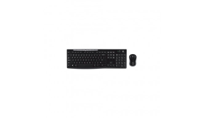 LOGITECH MK270 Wireless Combo - BLACK - NORDIC