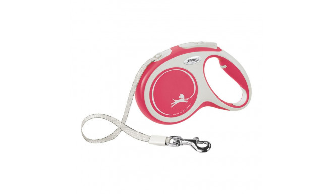 Dog Lead Flexi NEW COMFORT 5 m Red Size S