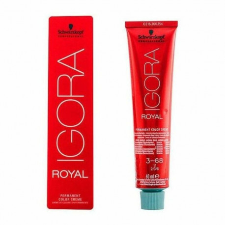 Püsivärv Schwarzkopf Igora Royal Nº 3-68 60 ml