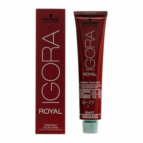 Püsivärv Schwarzkopf Igora Royal Nº 0-77 02/13 60 ml