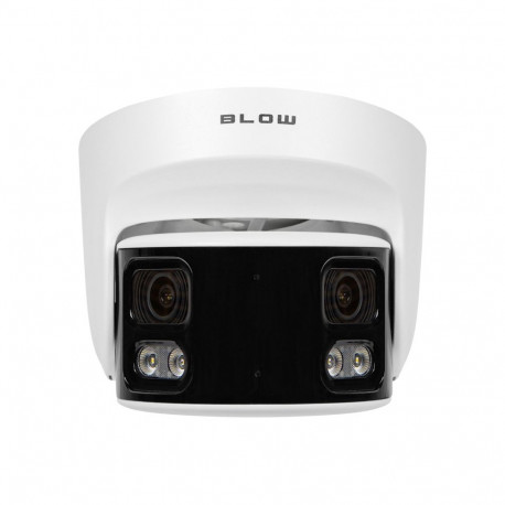 77-859# ip-kaamera blow 8mp bl-i8ss40twm 4mm valge kuplikujuline panoraam duallens