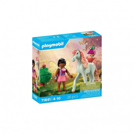 Zestaw z figurkami princess magic 71841 jednorożec do kolekcjonowania skyrose z wróżką