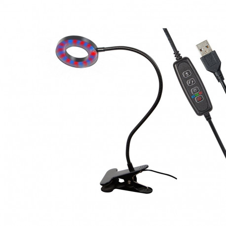 71-307# taimede kasvatamiseks põrandalamp klambriga