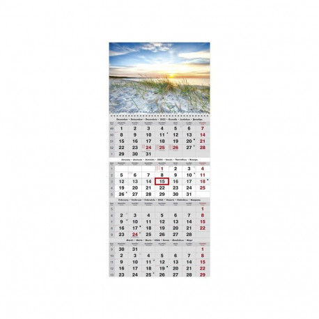 Seinakalender Quattro pilt nr. 23 2026a.